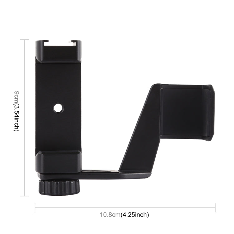 PULUZ Mini Metal Desktop Tripod Mount + Metal Phone Clamp Mount + Expansion Fixed Stand Bracket for DJI OSMO Pocket - DJI & GoPro Accessories by PULUZ | Online Shopping UK | buy2fix