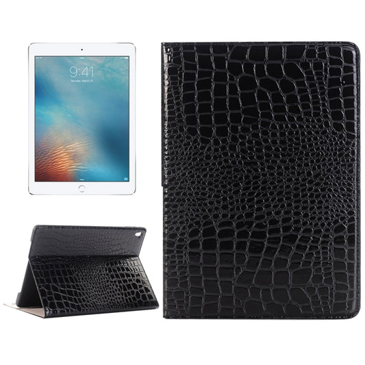 Crocodile Texture Horizontal Flip Leather Case with Holder & Card Slots & Wallet for iPad Pro 9.7 inch(Black) by buy2fix