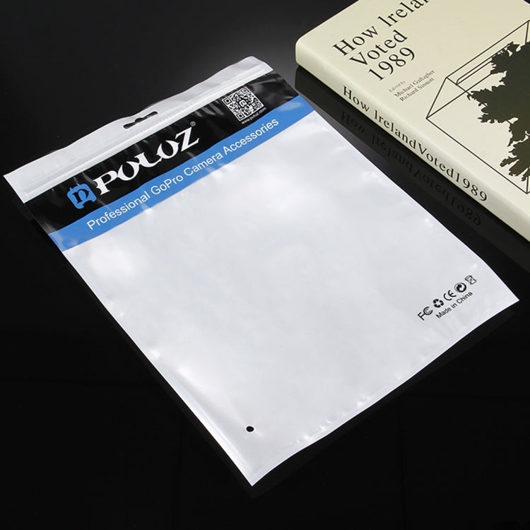 10 PCS PULUZ 33cm x 23.5cm Hang Hole Clear Front White Pearl Jewelry Zip Lock Packaging Bag(Size: XL) - DJI & GoPro Accessories by PULUZ | Online Shopping UK | buy2fix