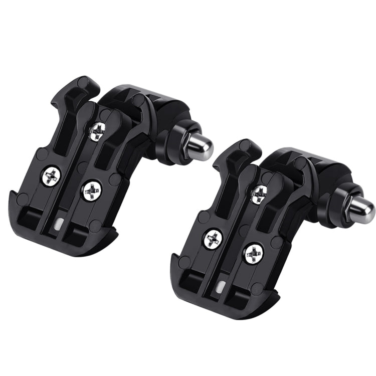 2 PCS PULUZ Black Vertical Surface J-Hook Buckle Mount Set for PULUZ Action Sports Cameras Jaws Flex Clamp Mount for GoPro Hero11 Black / HERO10 Black /9 Black /8 Black /7 /6 /5 /5 Session /4 Session  ... 1, DJI Osmo Action and Other Action Cameras(Black) - DJI & GoPro Accessories by PULUZ | Online Shopping UK | buy2fix