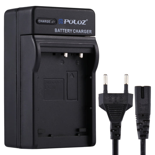 PULUZ EU Plug Battery Charger with Cable for Casio CNP130 Battery - Battery Wall Charger by PULUZ | Online Shopping UK | buy2fix