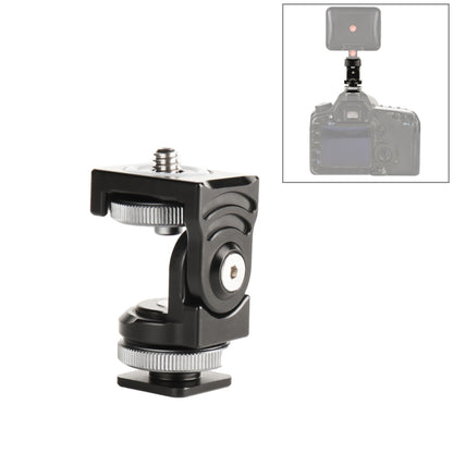 PULUZ Panorama Damping Two-dimensional Hot Shoe Head Multi-function Bracket - Camera Accessories by PULUZ | Online Shopping UK | buy2fix