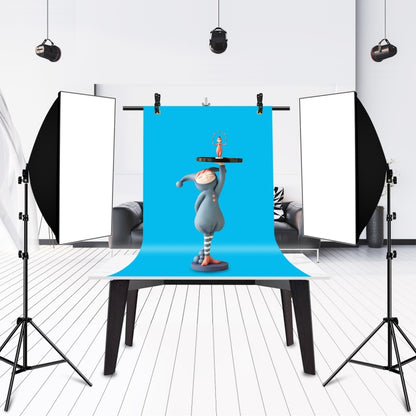 67cm T-Shape Photo Studio Background Support Stand Backdrop Crossbar Bracket with Clips, No Backdrop(Black) - Camera Accessories by PULUZ | Online Shopping UK | buy2fix