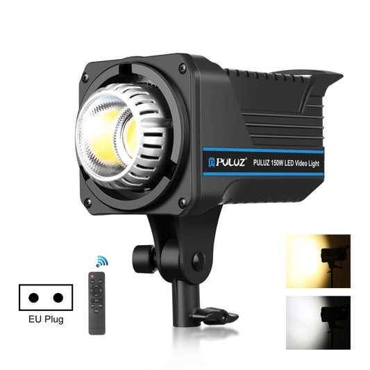 PULUZ 220V 150W Studio Video Light  3200K-5600K Dual Color Temperature Built-in Dissipate Heat System with Remote Control(EU Plug) - Camera Accessories by PULUZ | Online Shopping UK | buy2fix