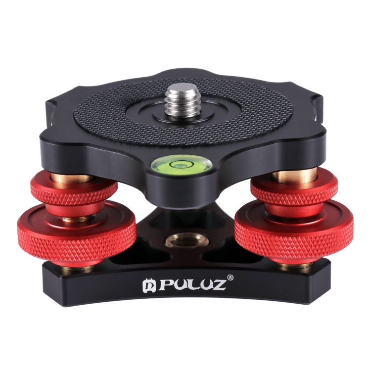 PULUZ Aluminum Alloy Adjustment Dials Leveling Base Ball Head for Camera Tripod Head - Camera Accessories by PULUZ | Online Shopping UK | buy2fix
