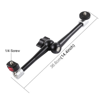 PULUZ 11 inch Aluminium Alloy Adjustable Articulating Friction Magic Arm - Camera Accessories by PULUZ | Online Shopping UK | buy2fix