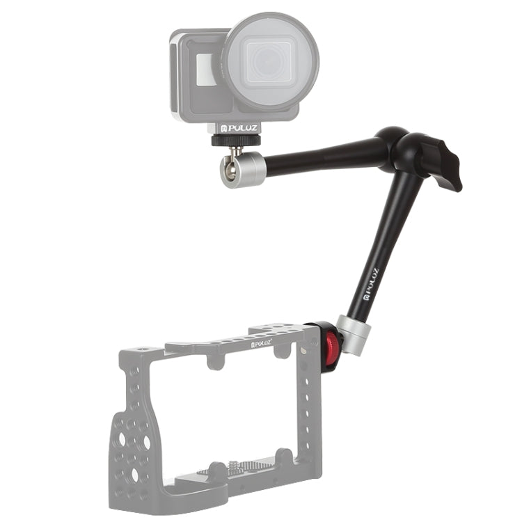 PULUZ 11 inch Aluminium Alloy Adjustable Articulating Friction Magic Arm - Camera Accessories by PULUZ | Online Shopping UK | buy2fix