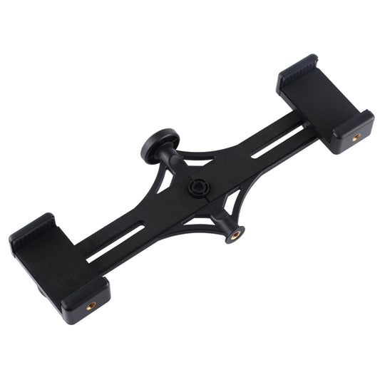 PULUZ Live Broadcast Dual Phone Brackets Horizontal Holder for iPhone, Galaxy, Huawei, Xiaomi, Sony and Other Smart Phones - Consumer Electronics by PULUZ | Online Shopping UK | buy2fix