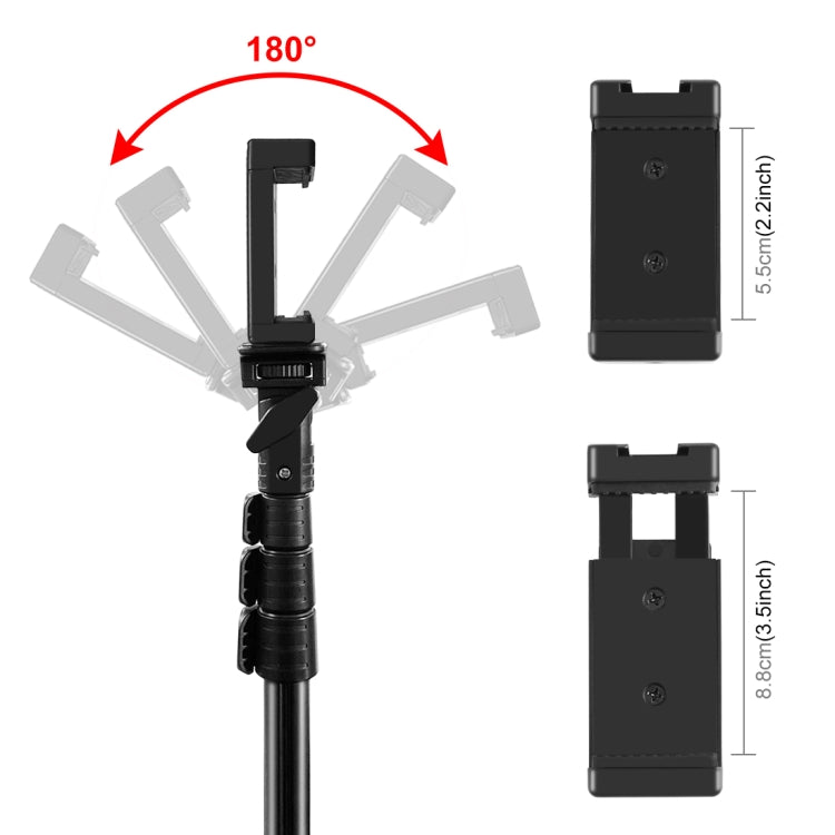 PULUZ  Bluetooth Shutter Remote Selfie Stick Tripod Mount Holder for Vlogging Live Broadcast - Camera Accessories by PULUZ | Online Shopping UK | buy2fix