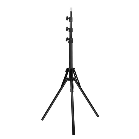 PULUZ Reverse Foldable 4 Sections 1.8m Height Tripod Mount Holder for Vlogging Video Light  Live Broadcast Kits(Black) - Camera Accessories by PULUZ | Online Shopping UK | buy2fix