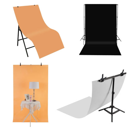 PULUZ Photography Background PVC Paper Kits for Studio Tent Box, Size: 121cm x 58cm(Black) - Camera Accessories by buy2fix | Online Shopping UK | buy2fix