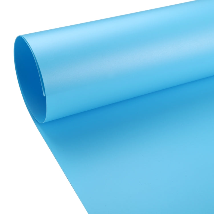 PULUZ Photography Background PVC Paper for Studio Tent Box, Size: 73.5cm x 36cm(Blue) - Camera Accessories by PULUZ | Online Shopping UK | buy2fix