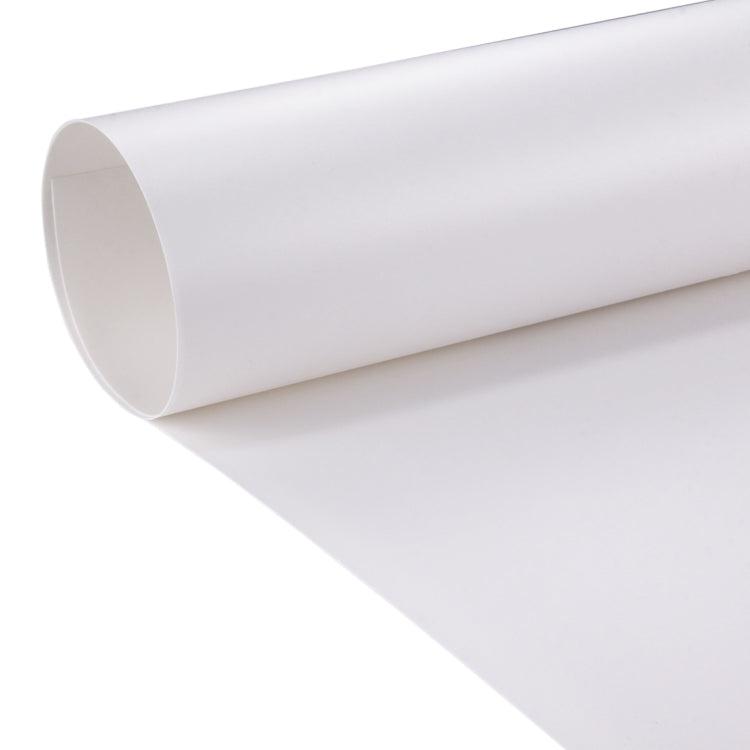 PULUZ Photography Background PVC Paper for Studio Tent Box, Size: 73.5cm x 36cm(White) - Camera Accessories by PULUZ | Online Shopping UK | buy2fix