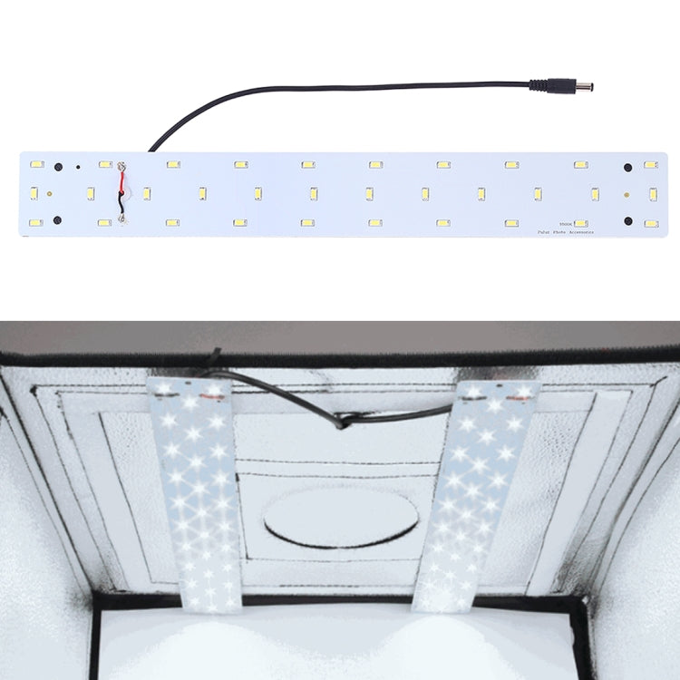 PULUZ 15W 1200LM 32 LEDs SMD 5730 5500K Aluminum Base Light Panel for 40cm Studio Tent - Camera Accessories by PULUZ | Online Shopping UK | buy2fix