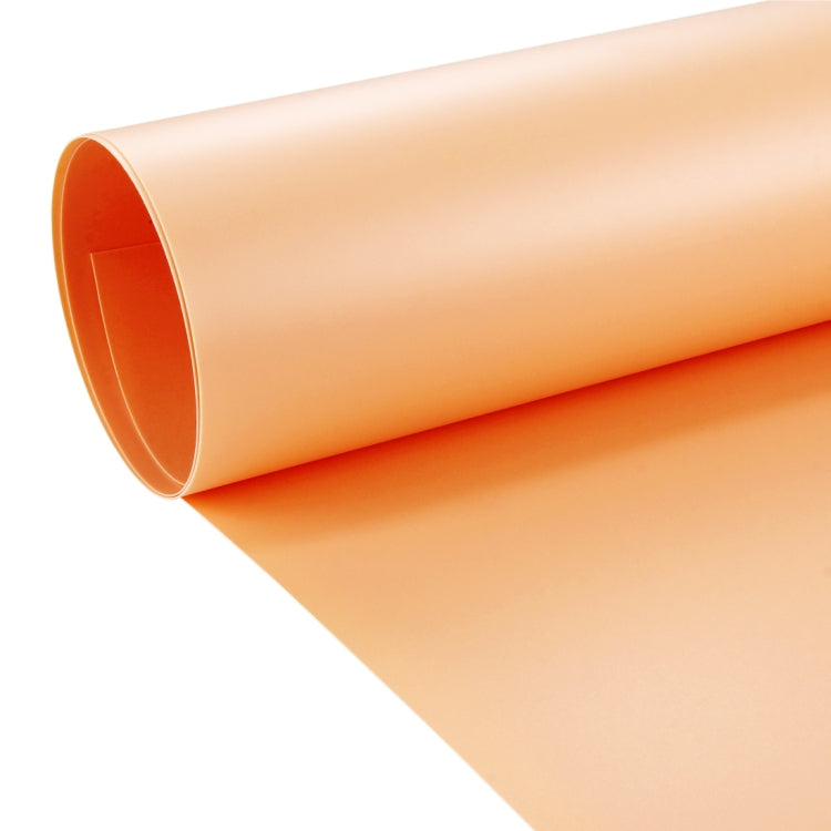 PULUZ Photography Background PVC Paper Kits for Studio Tent Box, Size: 156cm x 80cm(Orange) - Camera Accessories by PULUZ | Online Shopping UK | buy2fix