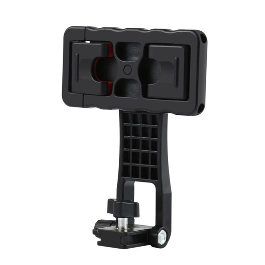 PULUZ 360 Degree Rotating Horizontal Vertical Shooting Phone ABS Clamp Holder Bracket For iPhone, Galaxy, Huawei, Xiaomi, Sony, HTC, Google and other Smartphones (Black) by PULUZ