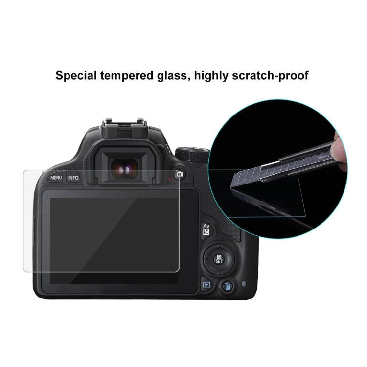 PULUZ 2.5D 9H Tempered Glass Film for Canon 100D, Compatible with Canon 100D / M3 / G1X2 - Camera Accessories by PULUZ | Online Shopping UK | buy2fix