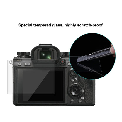 PULUZ 2.5D 9H Tempered Glass Film for Sony ILCE-9 (A9), Compatible with Sony RX100/II/III/IV/V/IV / A99 / HX400 / H300 / A99II / A7RIII / A7RII / A77II / RX10II / WX500 / HX90V, Samsung WB1100 / EX2F, Olympian VH-410 - Camera Accessories by PULUZ | Online Shopping UK | buy2fix