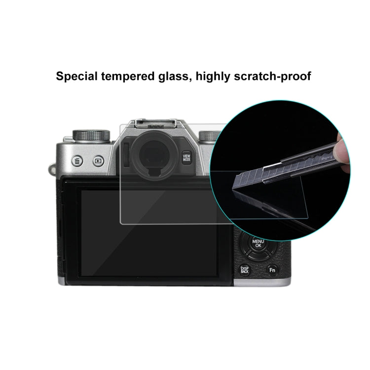 PULUZ 2.5D 9H Tempered Glass Film for Fujifilm X-T10, Compatible with Fujifilm X-A1 / X-A2 / X-M1 / X30 / X-T20 / X-E3, Nikon S2, Casio ZS240 / ZS210 / ZS190 - Camera Accessories by PULUZ | Online Shopping UK | buy2fix