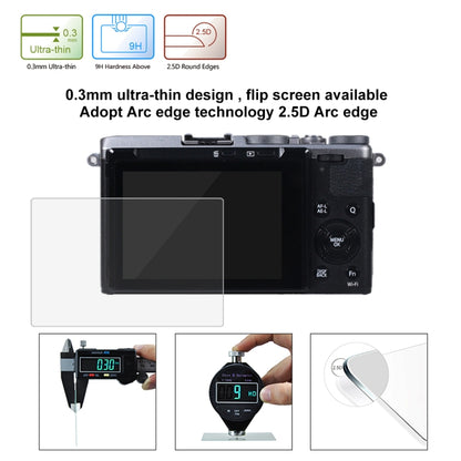 PULUZ 2.5D 9H Tempered Glass Film for Fujifilm X-70, Compatible with Fujifilm X-70, Leica M10 - Camera Accessories by PULUZ | Online Shopping UK | buy2fix