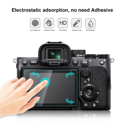 PULUZ 2.5D 9H Tempered Glass Film for Sony Alpha 7 IV / A7 IV / ILCE-7M4 / A7M4 - Camera Accessories by PULUZ | Online Shopping UK | buy2fix