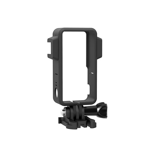 PULUZ ABS Protective Frame Cage with Dual Cold Shoes for DJI Action 2 (Black) by PULUZ