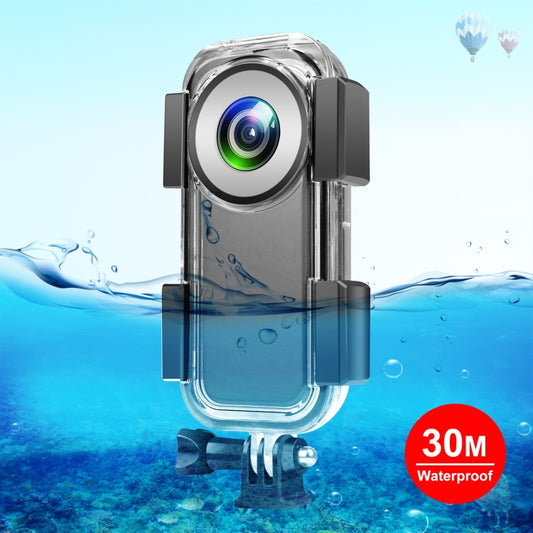 PULUZ 30m Underwater Waterproof Housing Case for Insta360 ONE X2(Transparent) - DJI & GoPro Accessories by PULUZ | Online Shopping UK | buy2fix