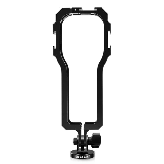 PULUZ Protective Cage Rig Housing Frame with Cold Shoe for Insta360 ONE RS 1-Inch 360 Edition(Black) by PULUZ