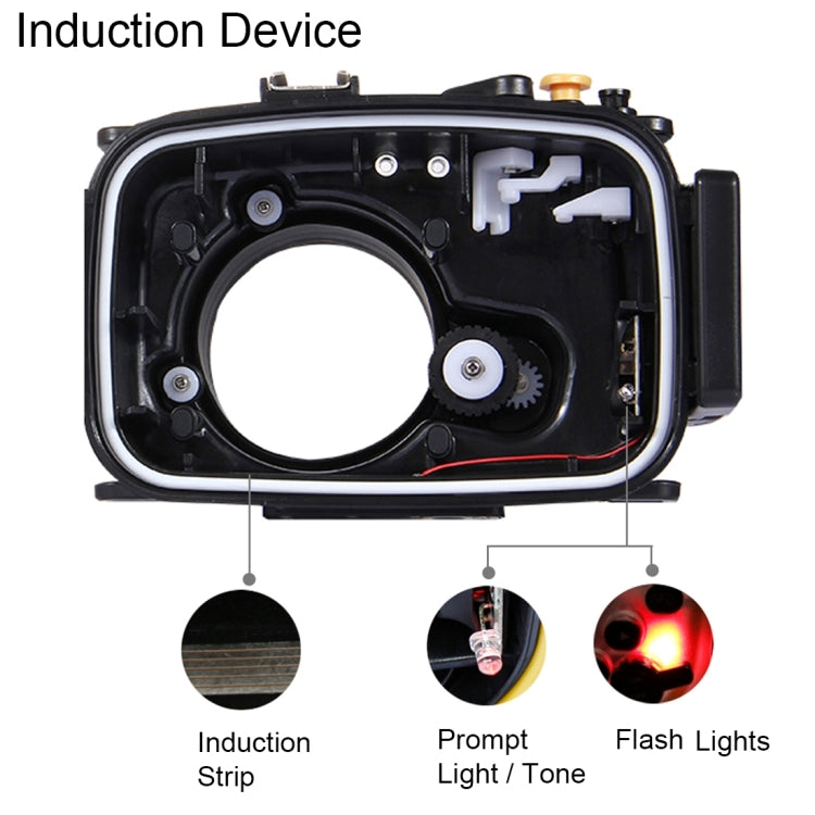 PULUZ 40m Underwater Depth Diving Case Waterproof Camera Housing for Sony A6000 (E PZ 16-50mm F3.5-5.6OSS Lens) - Camera Accessories by PULUZ | Online Shopping UK | buy2fix
