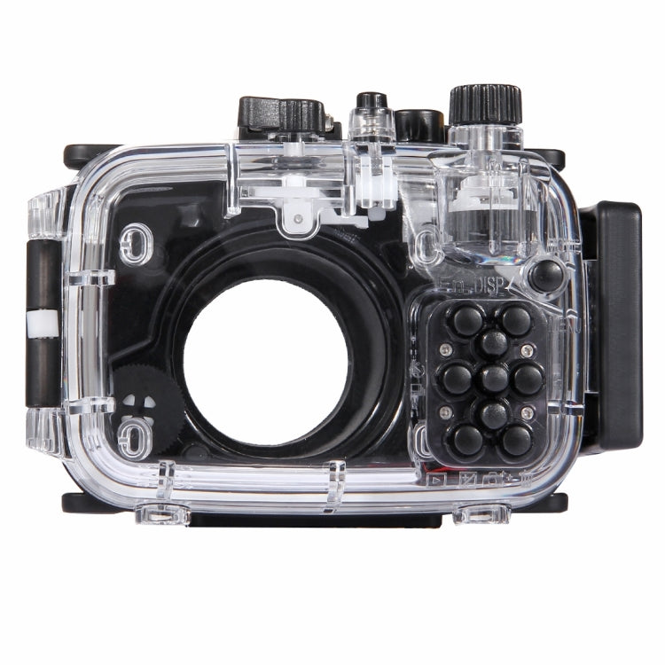 PULUZ 40m Underwater Depth Diving Case Waterproof Camera Housing for Sony RX100 IV(Black) - Camera Accessories by PULUZ | Online Shopping UK | buy2fix
