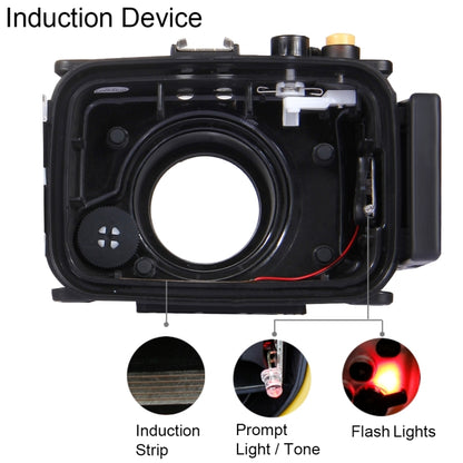 PULUZ 40m Underwater Depth Diving Case Waterproof Camera Housing for Sony RX100 IV(Black) - Camera Accessories by PULUZ | Online Shopping UK | buy2fix