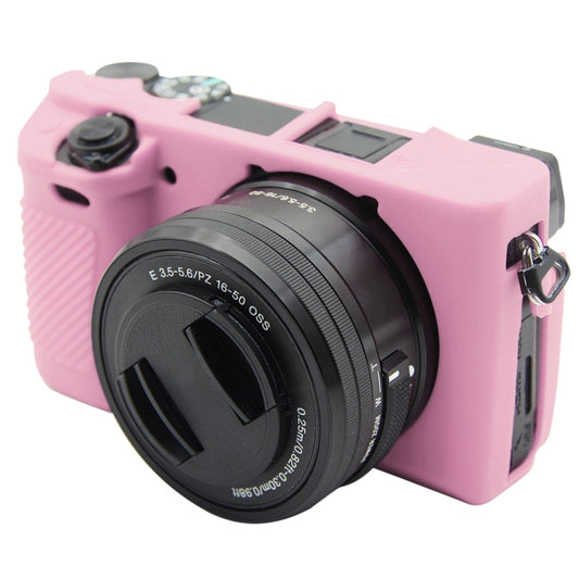 PULUZ Soft Silicone Protective Case for Sony ILCE-6300 / A6400(Pink) by PULUZ