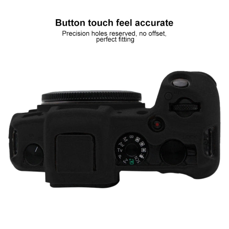 PULUZ Soft Silicone Protective Case for Canon EOS RP(Black) - Protective Case by PULUZ | Online Shopping UK | buy2fix