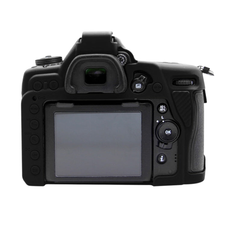 PULUZ Soft Silicone Protective Case for Nikon D780 (Black) - Camera Accessories by PULUZ | Online Shopping UK | buy2fix