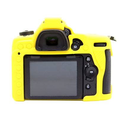 PULUZ Soft Silicone Protective Case for Nikon D780(Yellow) - Camera Accessories by PULUZ | Online Shopping UK | buy2fix