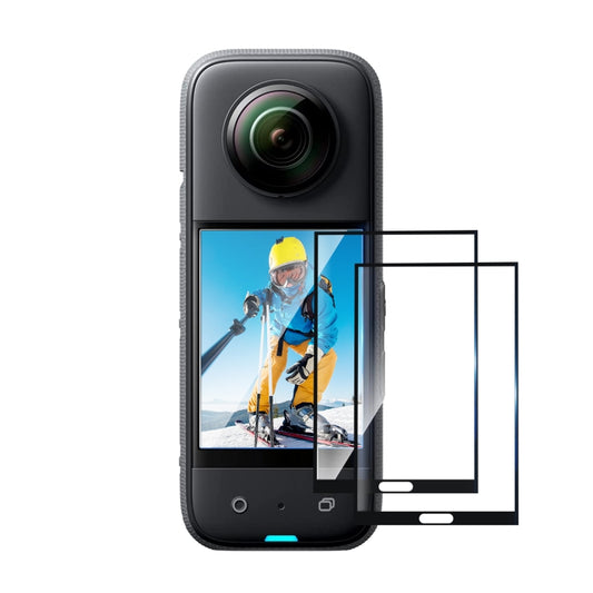 For Insta360 X3 PULUZ 2pcs Curved HD Screen Film(Transparent) by PULUZ