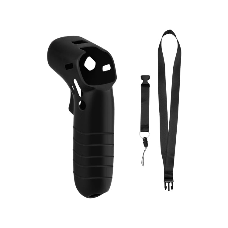 For DJI RC Motion 2 / DJI Avata / FPV Rocker PULUZ Silicone Protective Case with Neck Strap(Black) - DJI & GoPro Accessories by PULUZ | Online Shopping UK | buy2fix