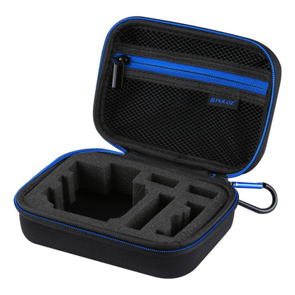 PULUZ Waterproof Carrying and Travel Case for GoPro, DJI Osmo Action and other Sport Cameras Accessories, Small Size: 16cm x 12cm x 7cm(Black) - DJI & GoPro Accessories by PULUZ | Online Shopping UK | buy2fix