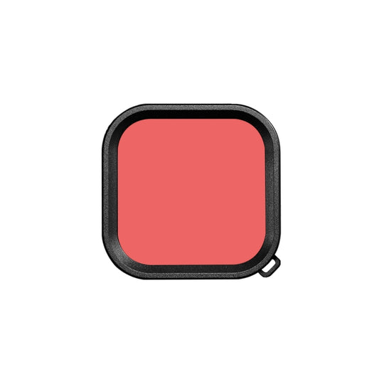 PULUZ Square Housing Diving Color Lens Filter For GoPro HERO13 Black /12 Black /11 Black /10 Black /9 Black, Only for PU527 Diving Case(Pink) by PULUZ