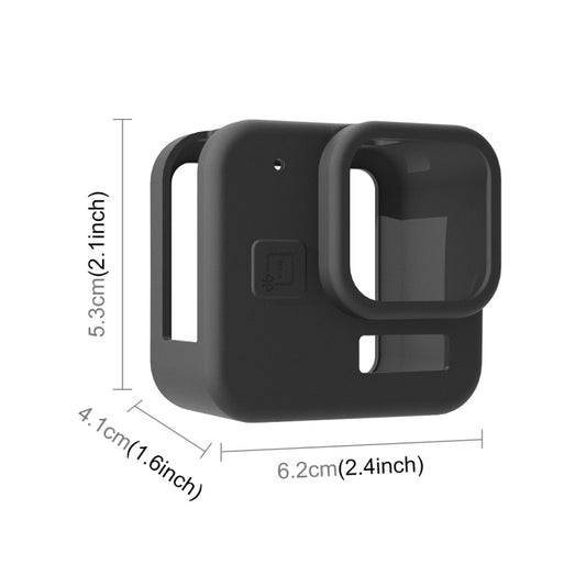 For GoPro HERO11 Black Mini PULUZ Silicone Protective Case(Black) by PULUZ