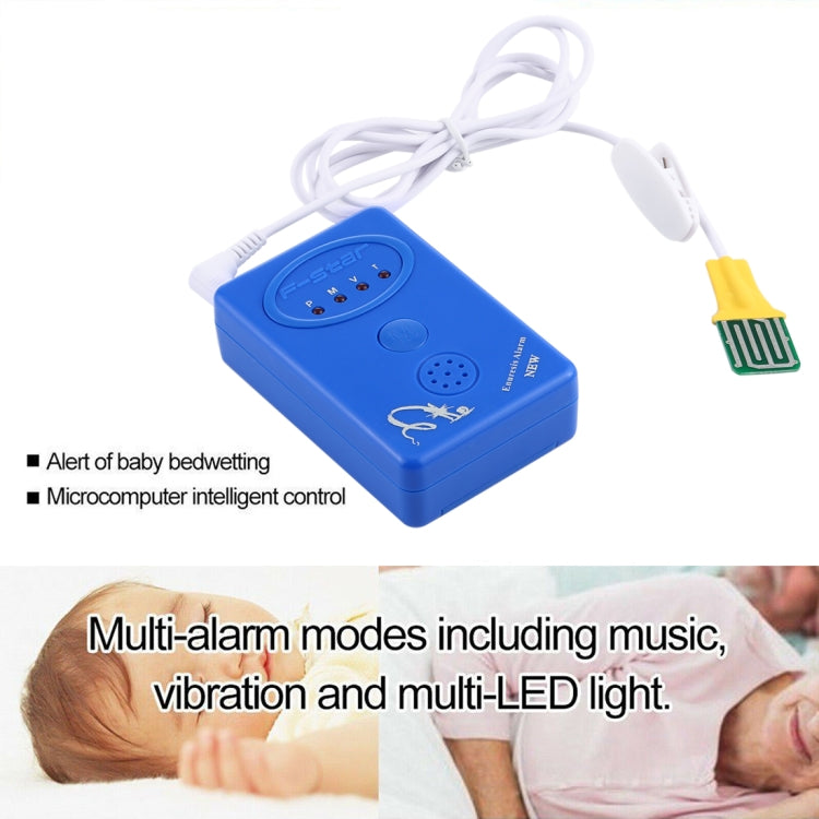 SVY001B Adult / Baby Bedwetting Enuresis Urine Bed Wetting Alarm +Sensor With Clamp(Blue) - Home & Garden by buy2fix | Online Shopping UK | buy2fix