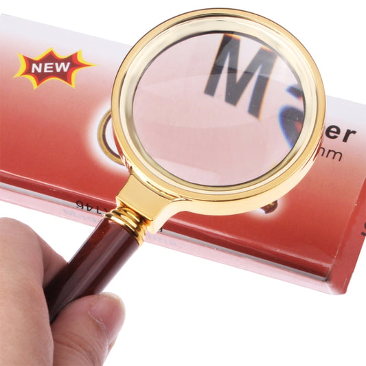 60mm Handheld Magnifier with Wooden Handle by buy2fix