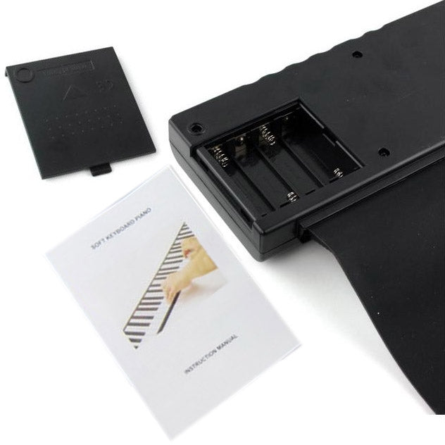 Datopal 61 Key Roll Up Soft Keyboard Piano MIDI by buy2fix
