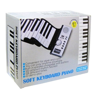 Datopal 61 Key Roll Up Soft Keyboard Piano MIDI by buy2fix