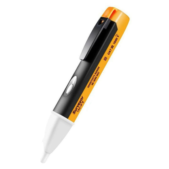 Stylo détecteur d'alerte de tension alternative sans contact 90V-1000V (jaune)