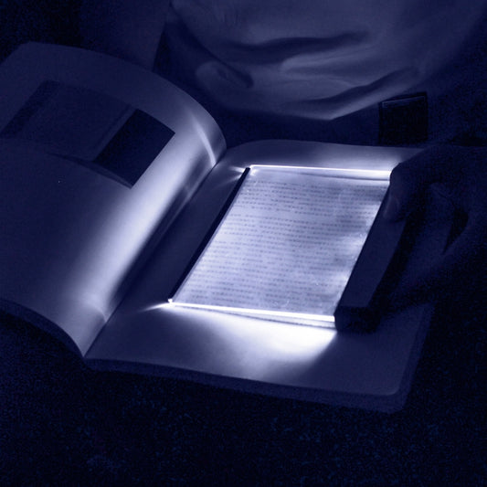 Book Wedge Reading Night Light, 3 LED Bright Panel Travel Lamp - LED Light by buy2fix | Online Shopping UK | buy2fix