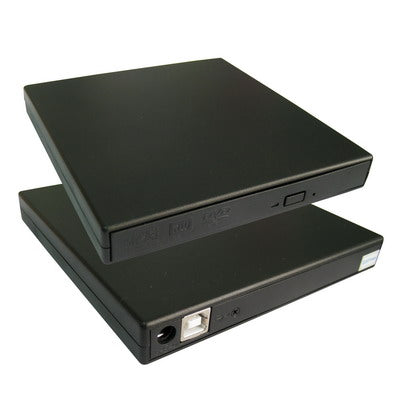 USB Slim Portable Optical Driver (DVD-RW)(Black) by buy2fix