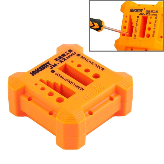 JAKEMY JM-X2 Magnetizer/Demagnetizer with Screwdriver Holes, Size: Medium