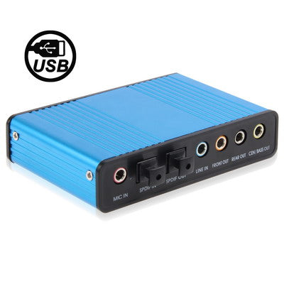 5.1 Channel Optical USB Sound audio controller by buy2fix