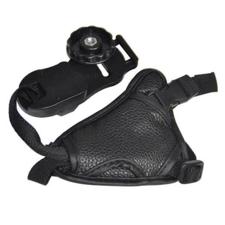 Leather Camera Grip(Black) - Camera Accessories by buy2fix | Online Shopping UK | buy2fix